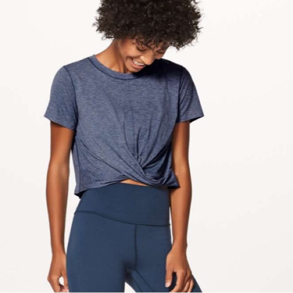 Lululemon Intended Crop Tee